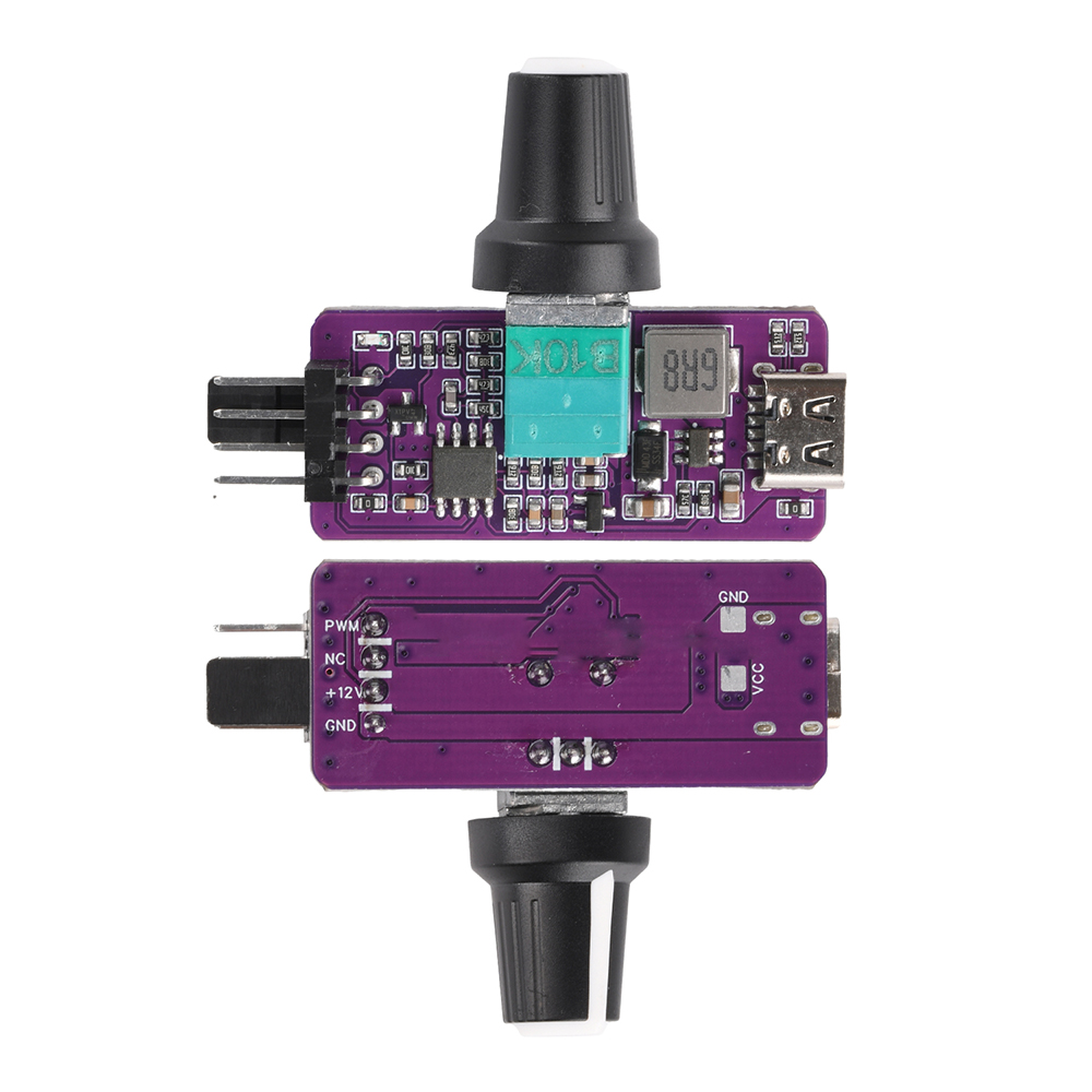 Pwm Charge Controller - وحدة تحكم سرعة المروحة ذات 4