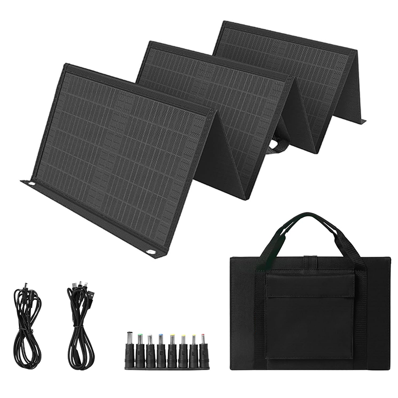 Solar Panel Monocrystalline - ألواح شمسية محمولة قابلة للطي من