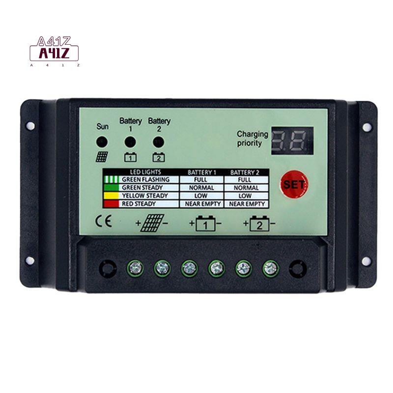 Pwm Charge Controller - منظم شحن شمسي مزدوج البطارية A41Z