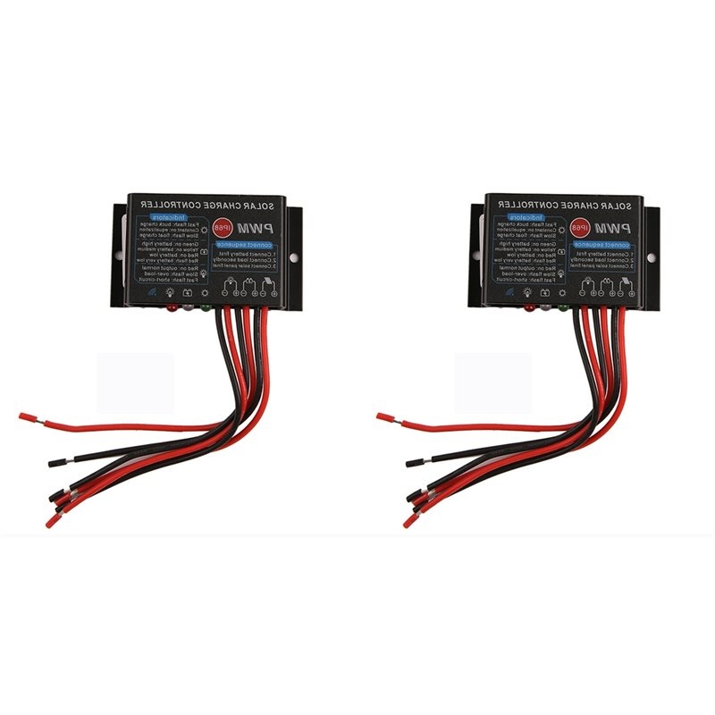 Pwm Charge Controller - T24C 2X 10A 12V IP67 جهاز