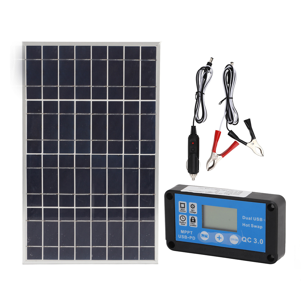 منظم طاقة شمسية 60 أمبير متواف - مراجعة Solar Panel Monocrystalline وسعره