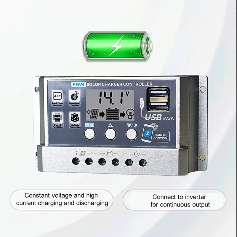 جهاز تحكم بالشحن الشمسي بتقنية - مراجعة Pwm Charge Controller وسعره