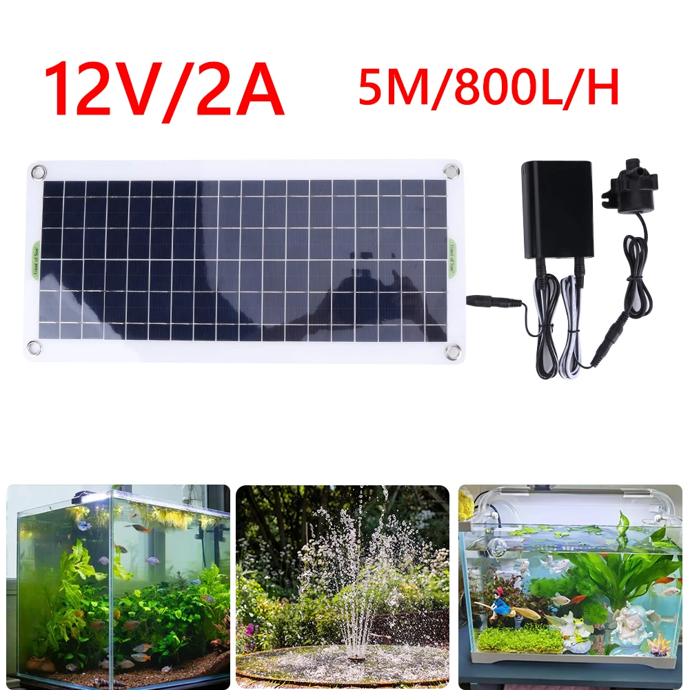 مضخة مياه شمسية بقوة 30 واط وت - مراجعة Solar Panel Monocrystalline وسعره
