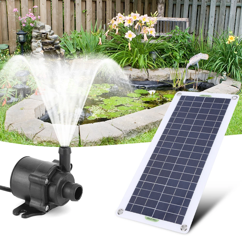 مضخة مياه شمسية بقوة 30 واط وت - مراجعة Solar Panel Monocrystalline وسعره