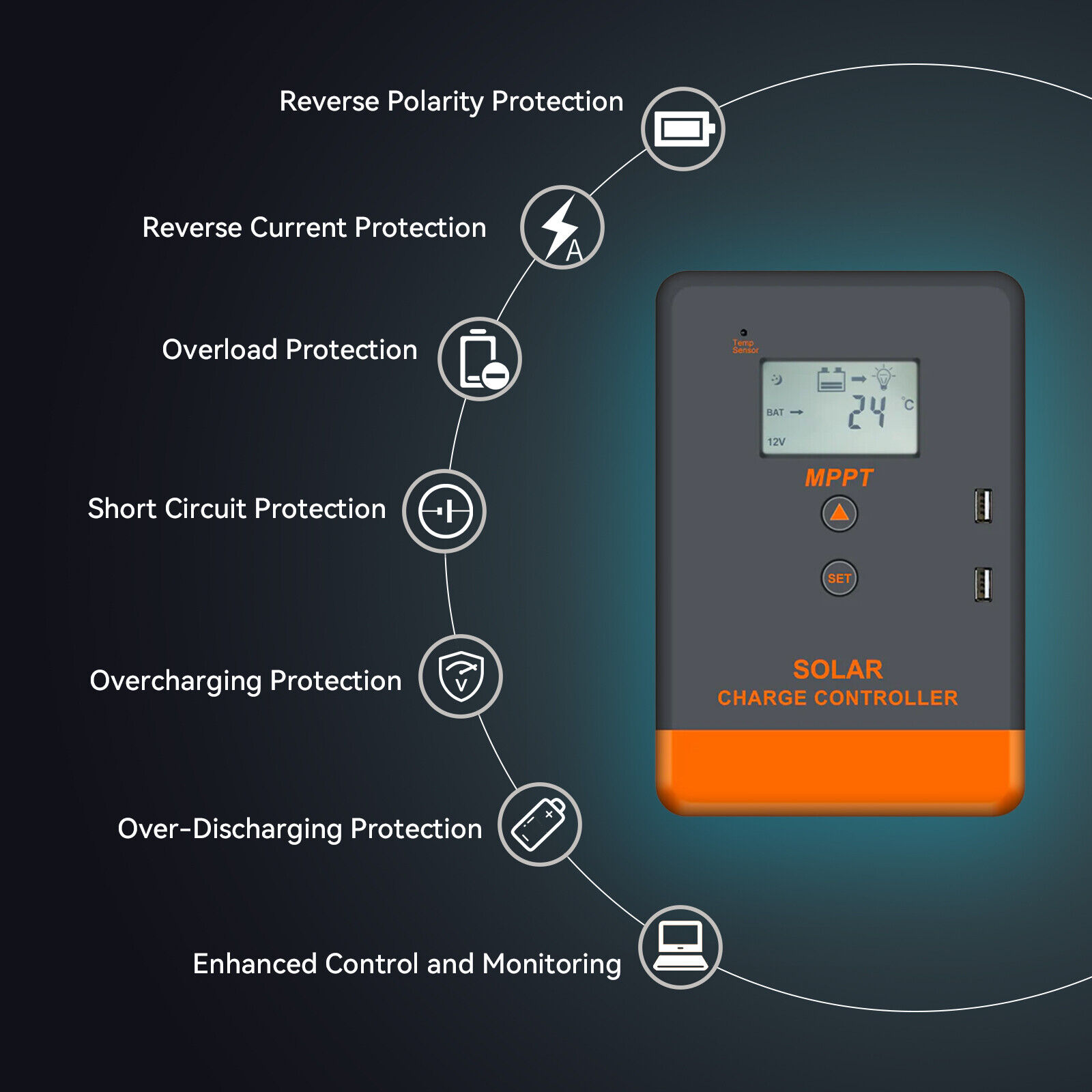 وحدة تحكم شحن شمسي PowMr Keepe - مراجعة Pwm Charge Controller وسعره