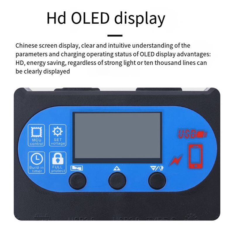 وحدة تحكم شمسية A92Z قطعة واحد - مراجعة Pwm Charge Controller وسعره