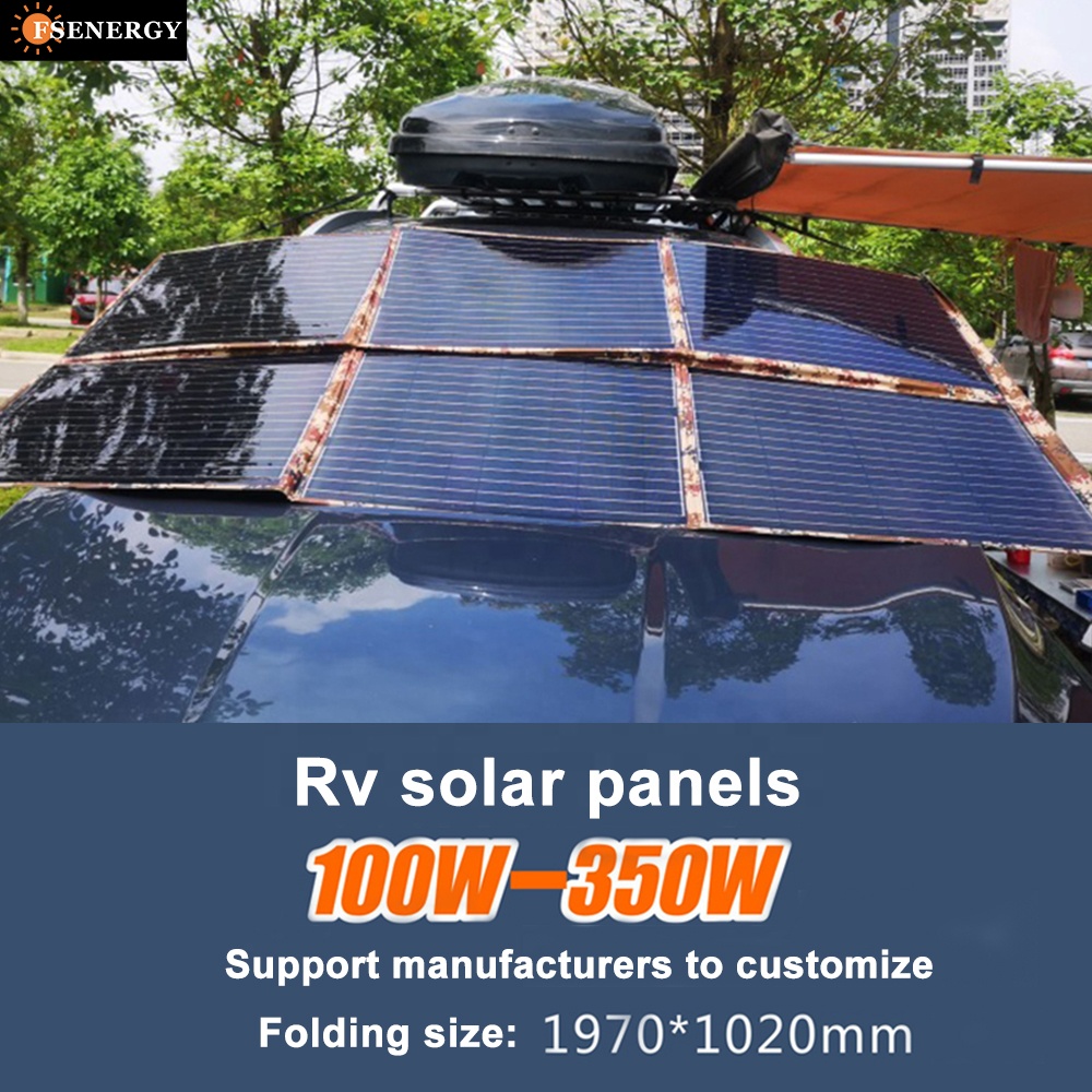 لوح شمسي مرن أحادي البلورة بقد - مراجعة Solar Panel Monocrystalline وسعره