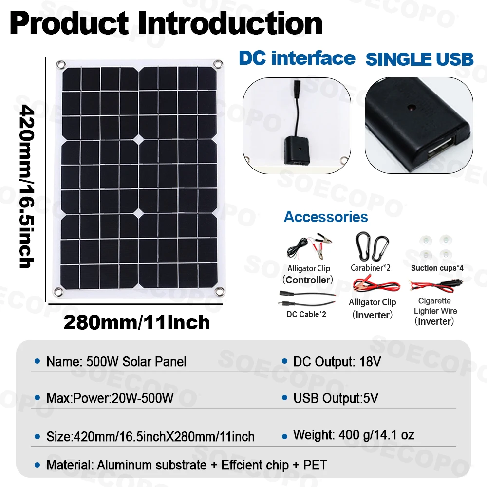 10000 واط مجموعة المولدات الشم - مراجعة Solar Panel Monocrystalline وسعره