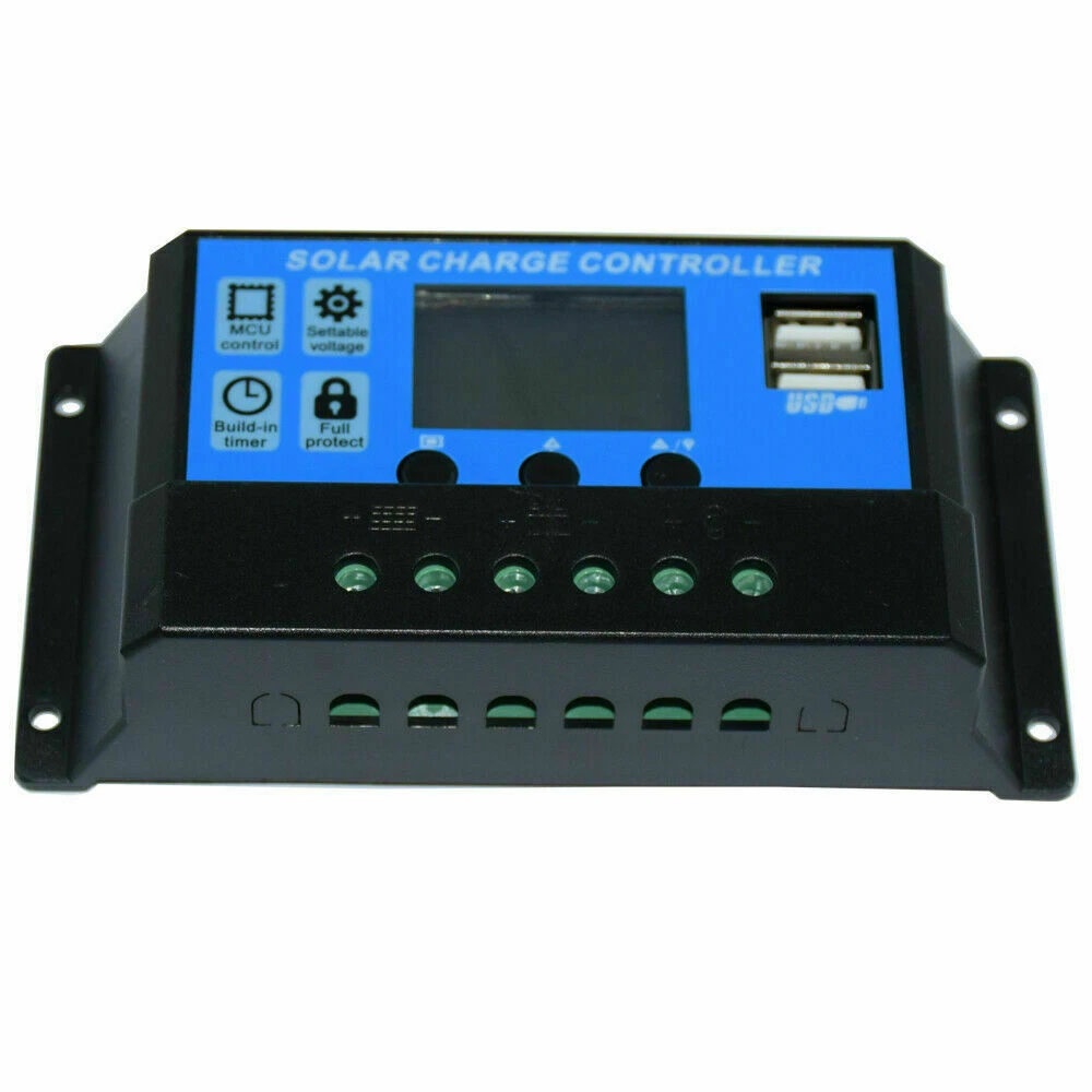 منظم شحن شمسي PWM 20A 12/24V م - مراجعة Pwm Charge Controller وسعره