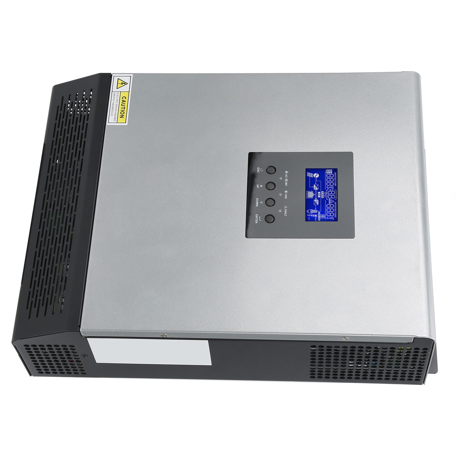 محول طاقة شمسي هجين 3 كيلو فول - مراجعة Pwm Charge Controller وسعره