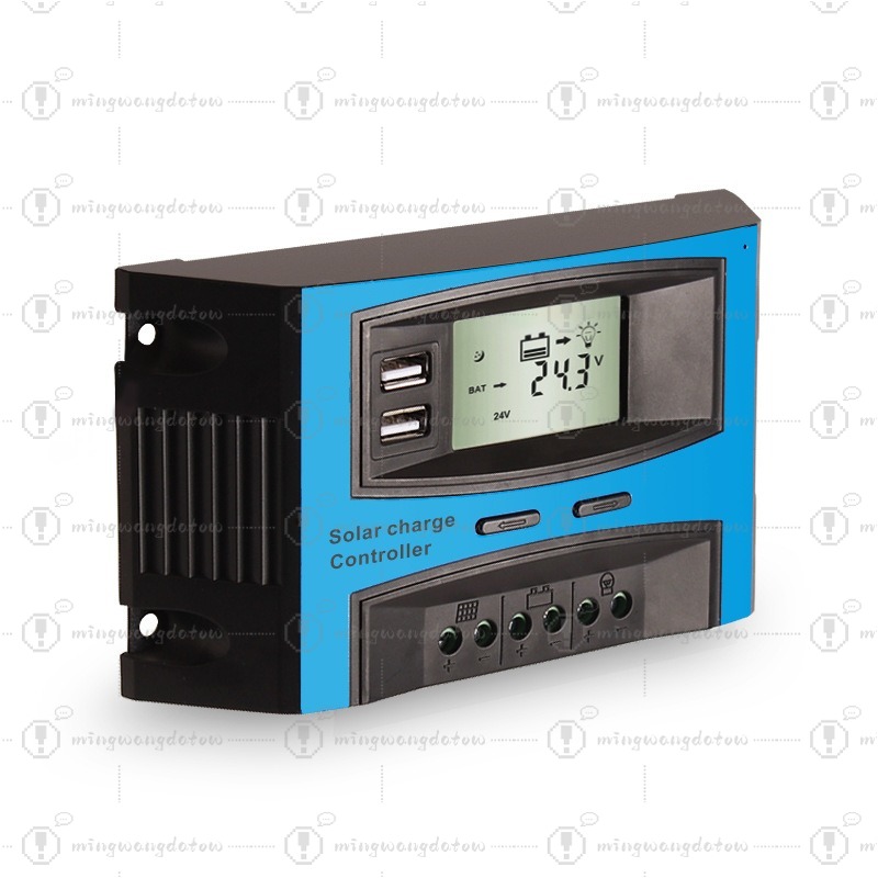 وحدة تحكم شحن شمسي ذكية بتقنية - مراجعة Pwm Charge Controller وسعره